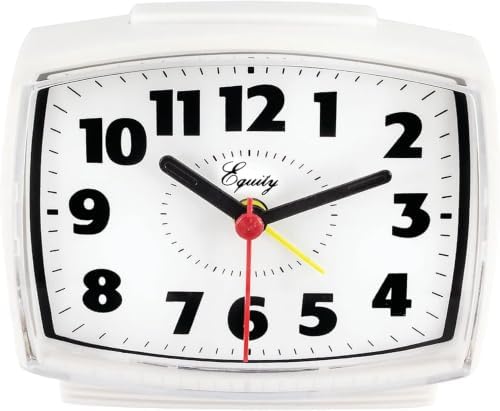 Equity 33100 Electric Silent Analog Alarm Clock by LaCrosseTechnology