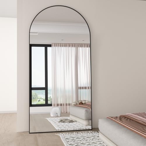 Arch Full Length Mirror Arched Floor Mirror 76"x34" - Image 2