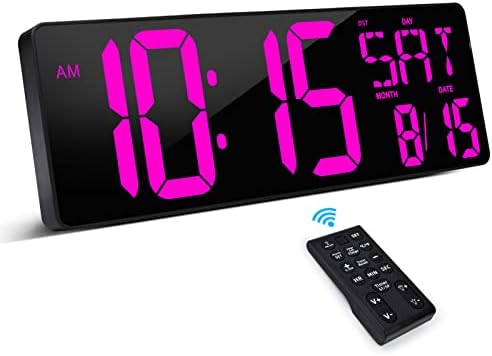 XREXS 17.2 Inch Large Digital Wall Clock by XREXS