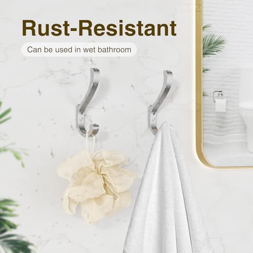 Large Coat Hooks Wall Mount, Heavy Duty Wall Hooks - Image 6