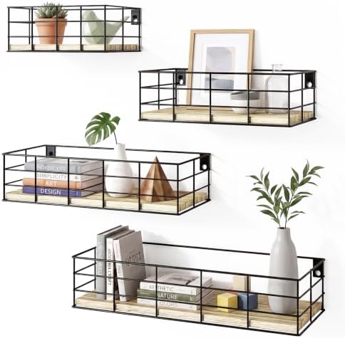 Fixwal Wire Frame Floating Shelves by Fixwal