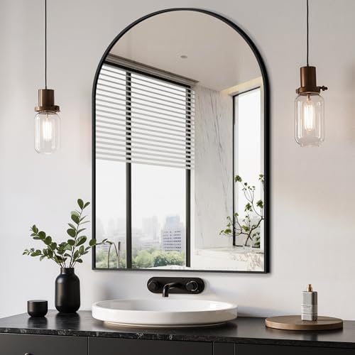 Delma Arched Bathroom Mirror by Delma