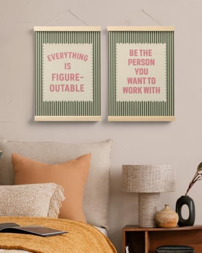 FGFK Positive Affirmations Wall Art Poster Hanger Frame 12x16 Inch - Image 5