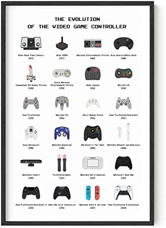 HAUS AND HUES Video Game Poster by HausandHuesArtPrints