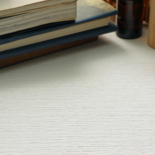 Grasscloth Peel & Stick Real Woven Striped Textured Wallpaper - Image 5