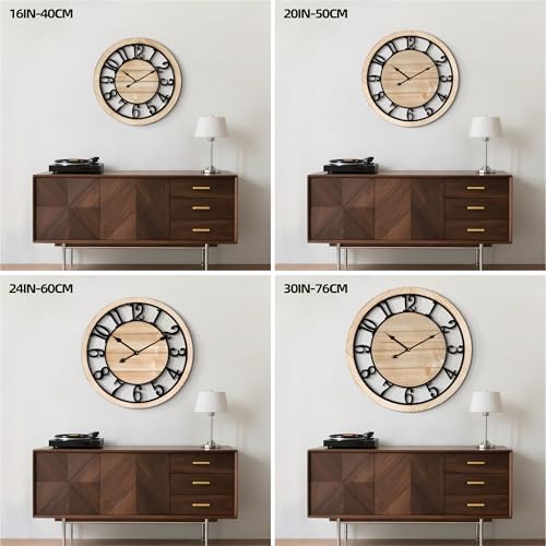 LEIKE 16 Inch Large Wall Clock - Image 4