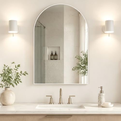 Wall Mounted Mirror, Arched Wall Mirror - Image 2