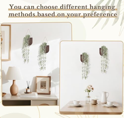 Dahey 2 Pack Wall Planter Vase - Image 6