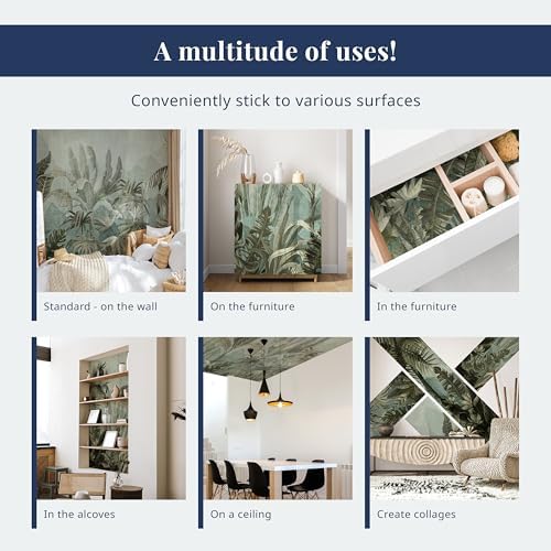 artgeist - Peel and Stick Wall Mural, Living Room Decor Abstract 154x110 in - Image 7