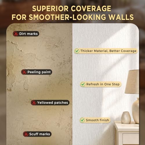 Thick Foam Peel and Stick Wall Covering Roll 15.7” x 118” - Image 3