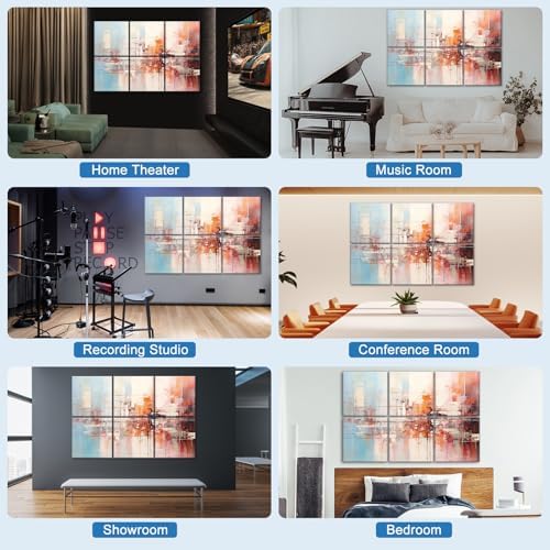 Decorative Acoustic Panels 6 Pack - Image 6