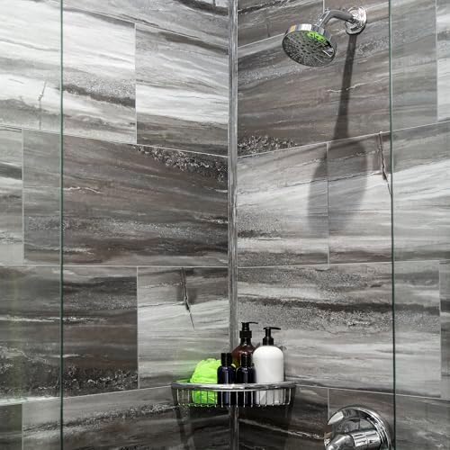 Palisade 23.2 in. x 11.1 in. Vinyl Wall Tiles in Prado Granite - Image 4
