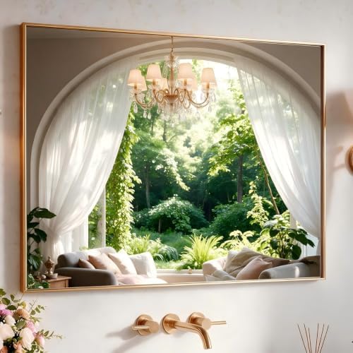 DUMOS 30"x36" Wall Mirror, Bathroom Mirrors by DumosLifestyle