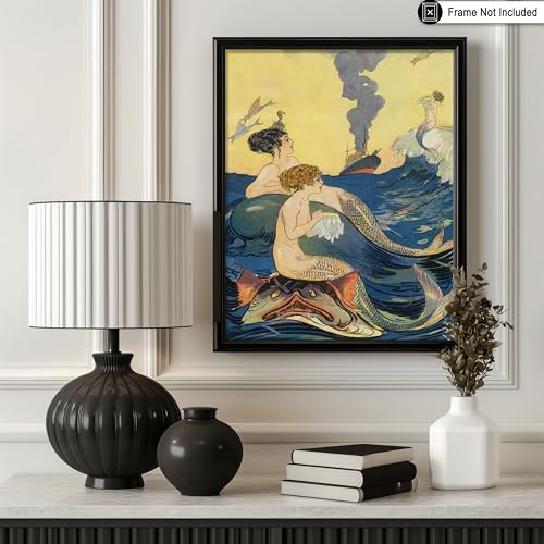 Poster Master Vintage Mermaids Poster - Image 3