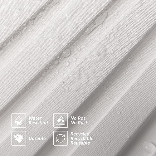 Art3d 96 x 6 Inch WPC 3D Wood Textured Slat Wall Panels - Image 4