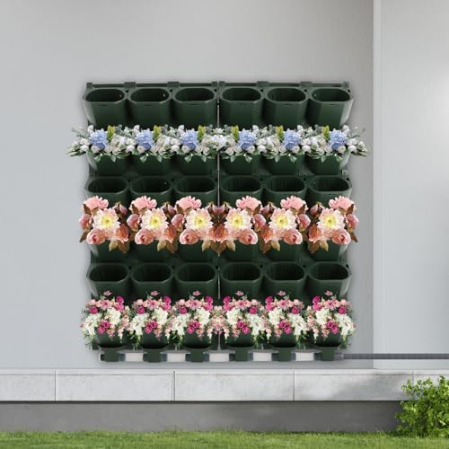 Wall Mounted Vertical Garden Planter, 36 Planters Self-Watering System - Image 2