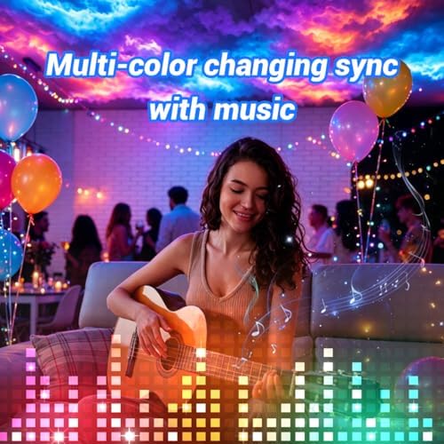 FUSLITE 3D Thundercloud Ceiling LED Light, DIY Creative Night Lights - Image 3