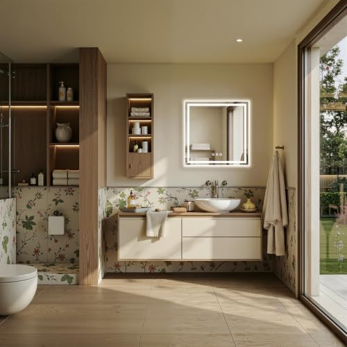 30"x30" LED Bathroom Mirror - Image 7
