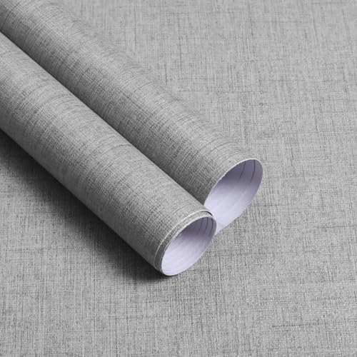Grasscloth Peel and Stick Wallpaper Textured Contact Paper 15.7in x 196.8in by lenify