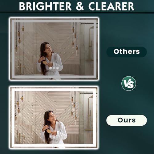 LED Mirror for Bathroom 36"x 48" - Image 2