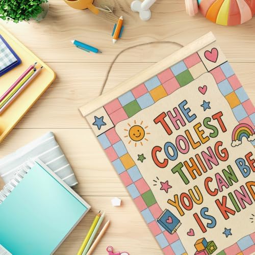 madalo Motivational Colorful Classroom Wall Art Poster Hanger Frame 12x16 - Image 7