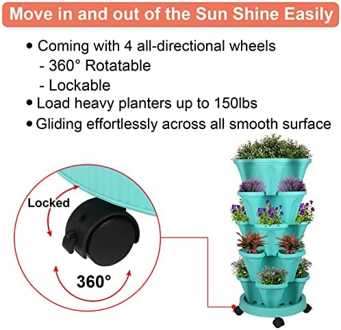 GameXcel Vertical Planter Tower - Image 3