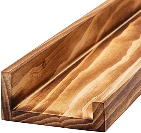 AZSKY 24" Floating Wall Ledge Shelf Wood Picutre Shelf Wall Mounted Nursery - Image 6