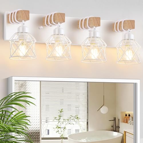 FadimiKoo 4-Light Farmhouse Vanity Lights by FadimiKoo