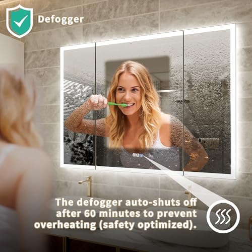 48x36 Trifold Bathroom Mirror - Image 5