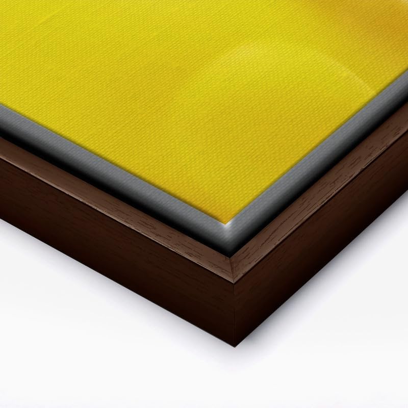 InkFlow Posters Yellow Rubber Duck Canvas Poster - Image 2