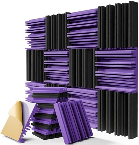 48 Pack Sound Proof Foam Panels by ZELMINE