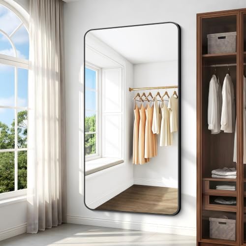 BONEWEI 72x40 inch Large Bathroom Mirror, Wall Mounted Bathroom Frame Vanity - Image 6
