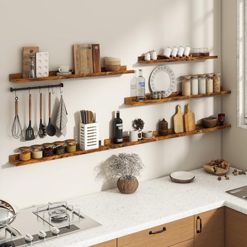 Picture Ledge Shelf, Long Floating Shelves - Image 2