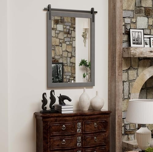 PAIHOME Farmhouse Bathroom Vanity Mirror - Image 4