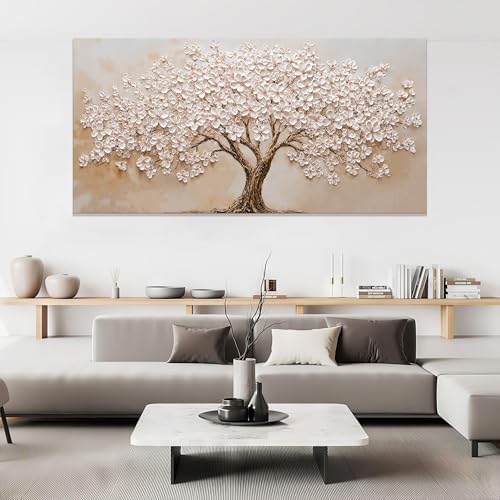 Canvas Large Wall Art Decor 29"x58" Tree Of Life Wall Art - Image 3
