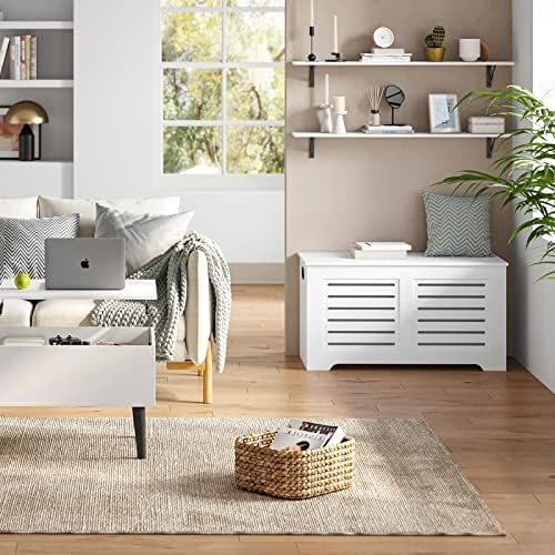 DINZI LVJ Long Wall Shelves, 47.3Inch Wooden Floating Shelves - Image 5