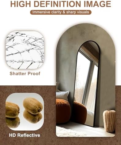 Delma Arched Full Length Mirror - Image 3