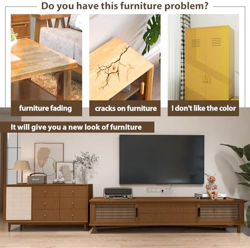 Brown Wood Contact Paper for Cabinet Countertop Funiture 17.7in393in - Image 2