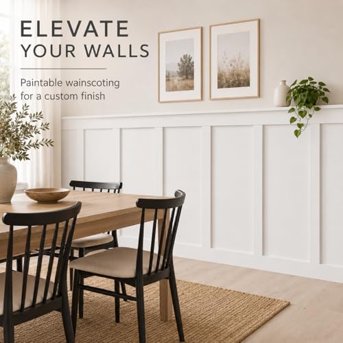 Paulownia Wood Wall Panel Board Batten Panel Kit 7.87 ft x 4.4 ft - Image 6
