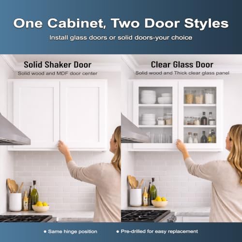 Lierees 36"W Kitchen Wall Cabinet - Image 3