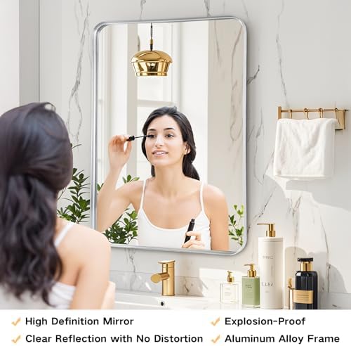 Bathroom Vanity Mirror Over Sink 24x30 - Image 4