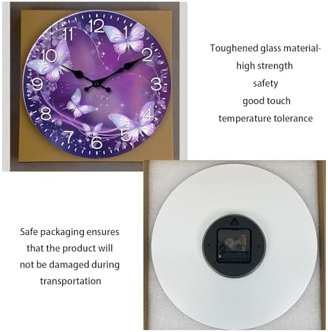 Butterfly Wall Clocks Battery Operated 14 Inch - Image 5