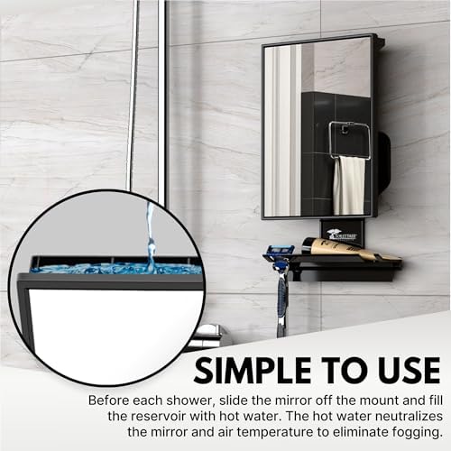 ToiletTree Products Fogless Shower Mirror - Image 5