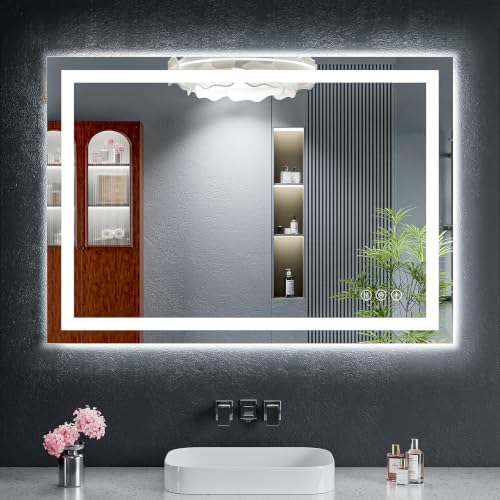 24"x40" LED Bathroom Mirror by MYSUNORIA