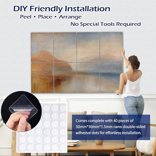 PINWELIFE® Masterpiece Acoustic Art Panels, Decorative Acoustic Wall Art - Image 6
