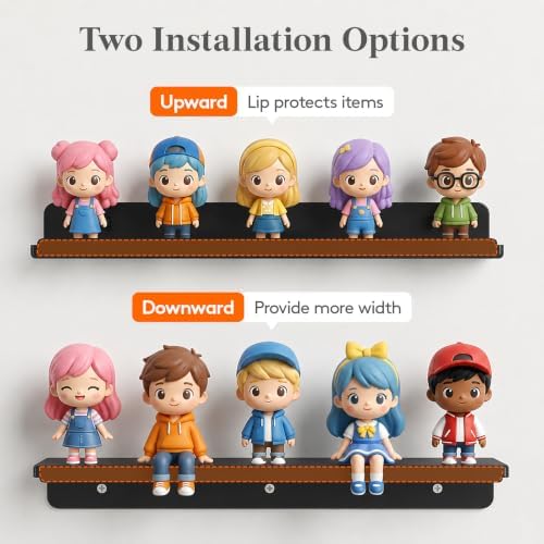 Lifewit Acrylic Floating Shelves - Image 6