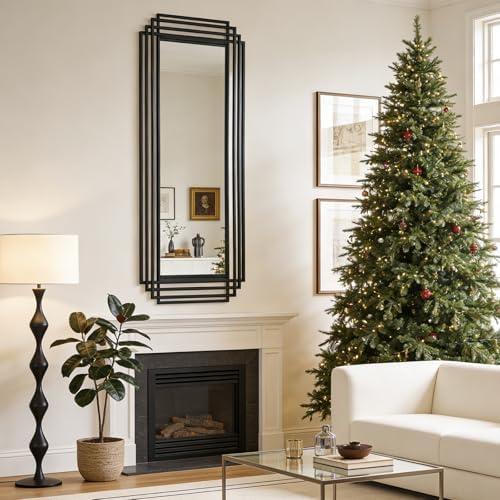 63"x24" Large Rectangle Decorative Mirror - Image 7