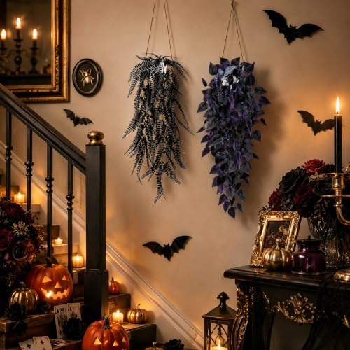 Der Rose 4 Pcs Fake Gothic Plants - Image 2