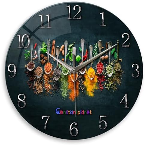 Kitchen Wall Clocks Battery Operated 14 Inch by Constantplanet%E6%97%97%E8%88%B0%E5%BA%97