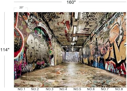 Urban Graffiti Tunnel Street Art Wallpaper Peel Stick - Image 5